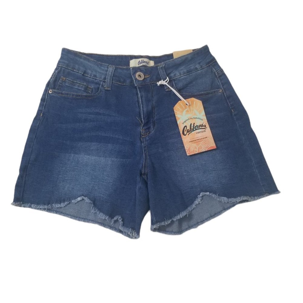 California Vintage Stretchable Denim Jean Shorts 9